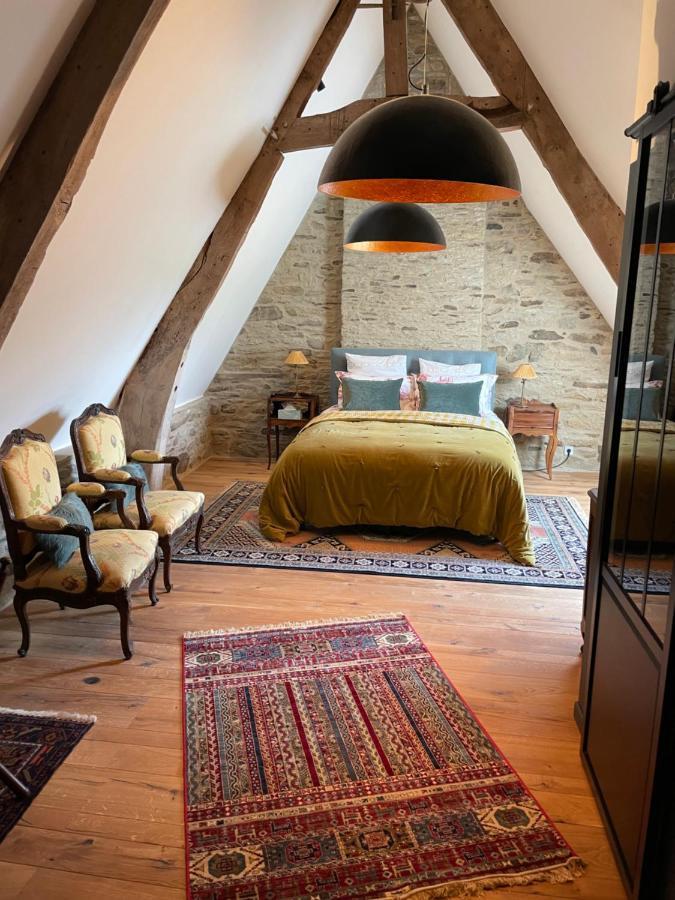 Manoir Medieval Du XV Ieme Siecle Minihy-Treguier Bagian luar foto